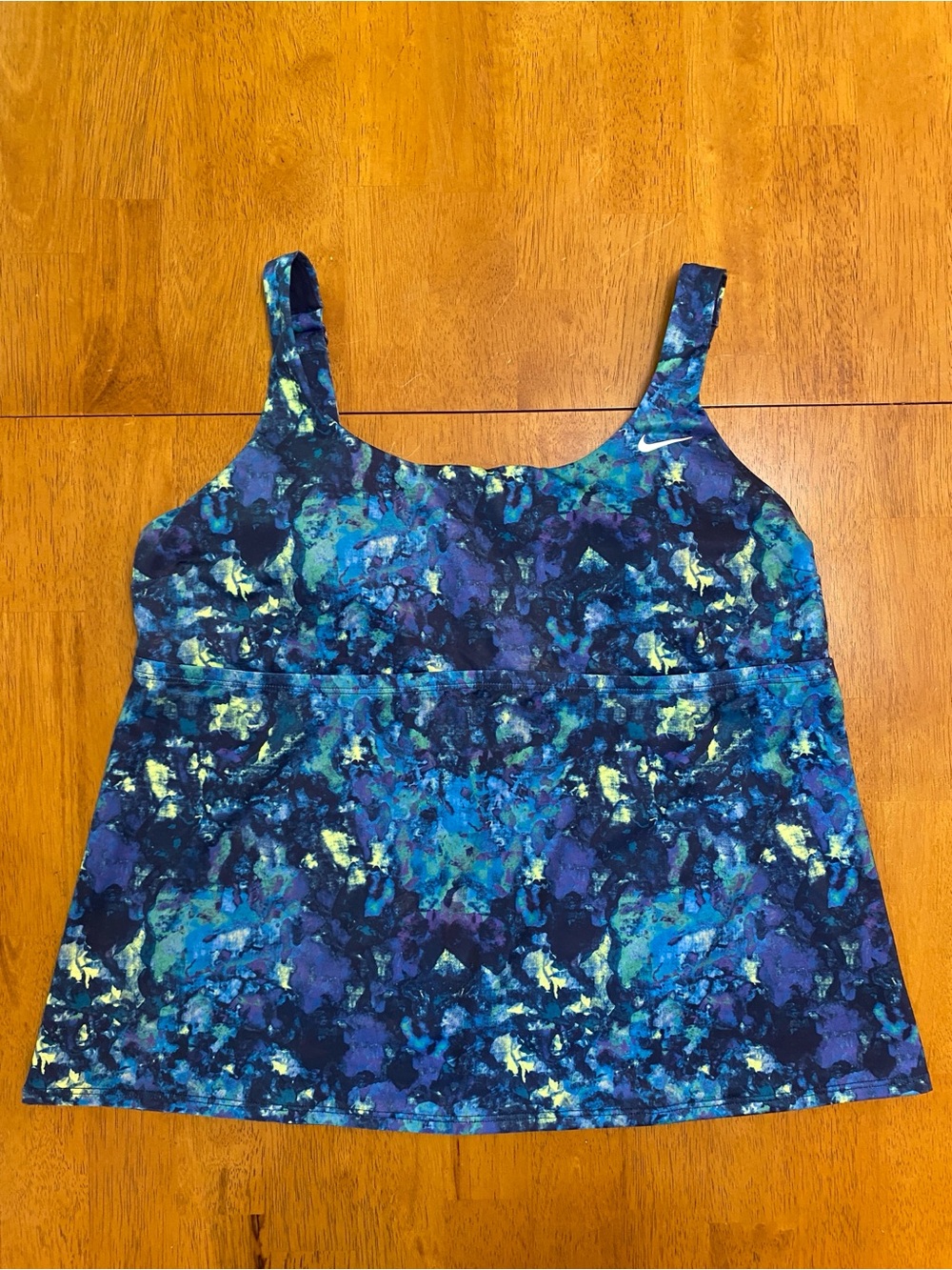 Nike Swim Tankini Top w/Abstract Pint, size XXL